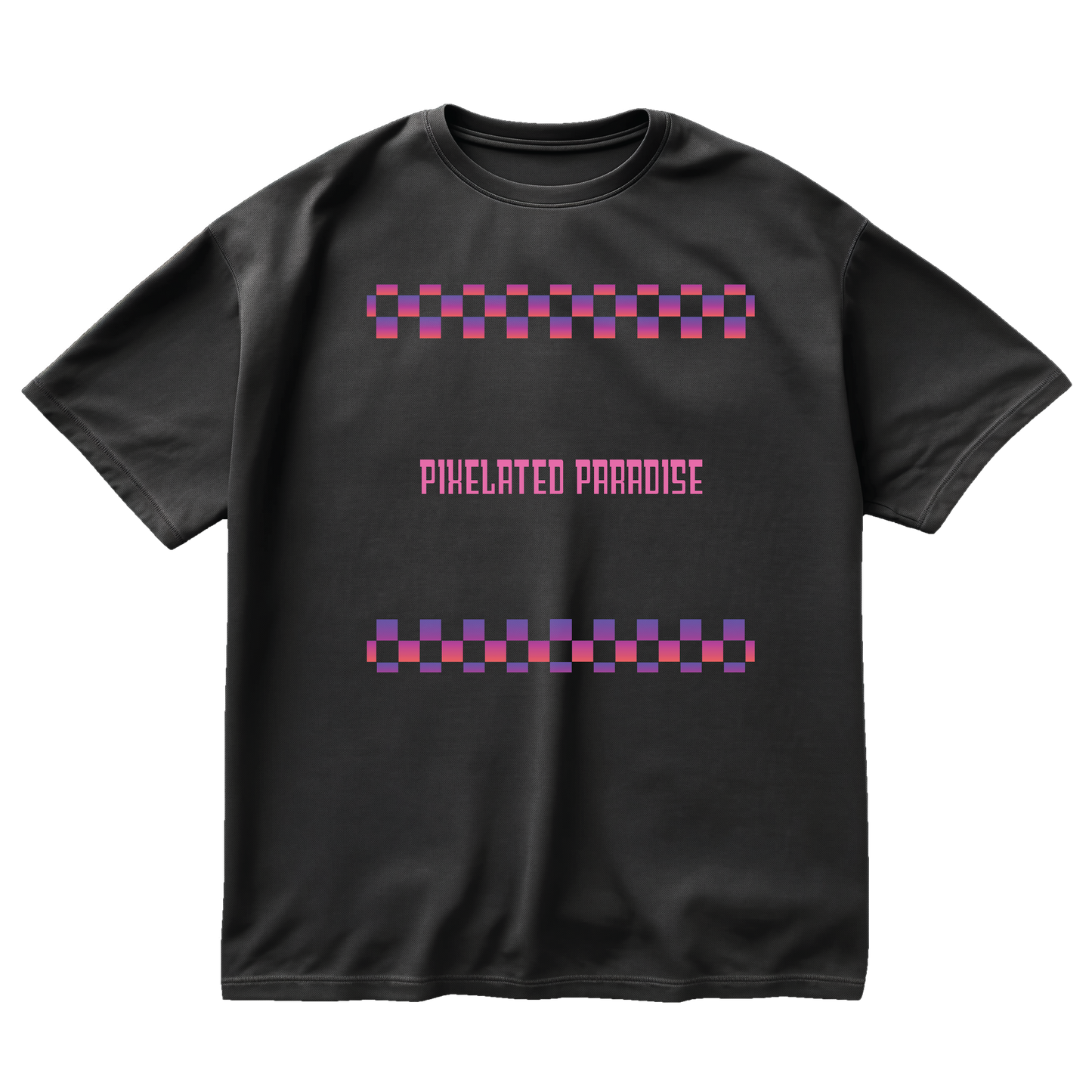 pixelated paradise tee