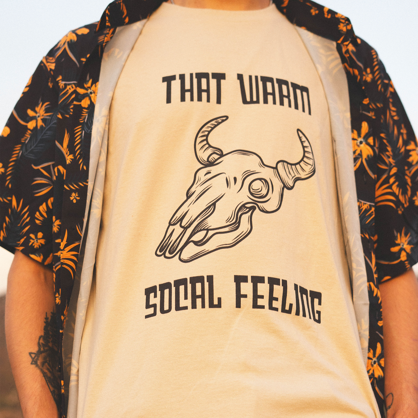 Bull skull Tee