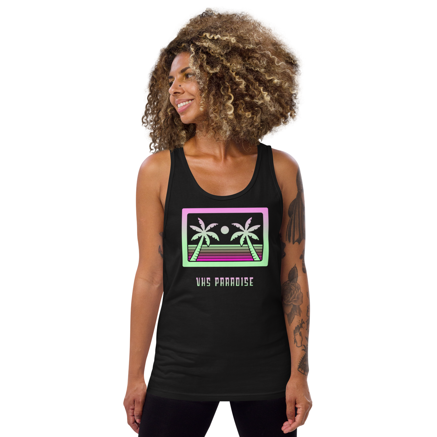 Vhs Paradise Retro Tank